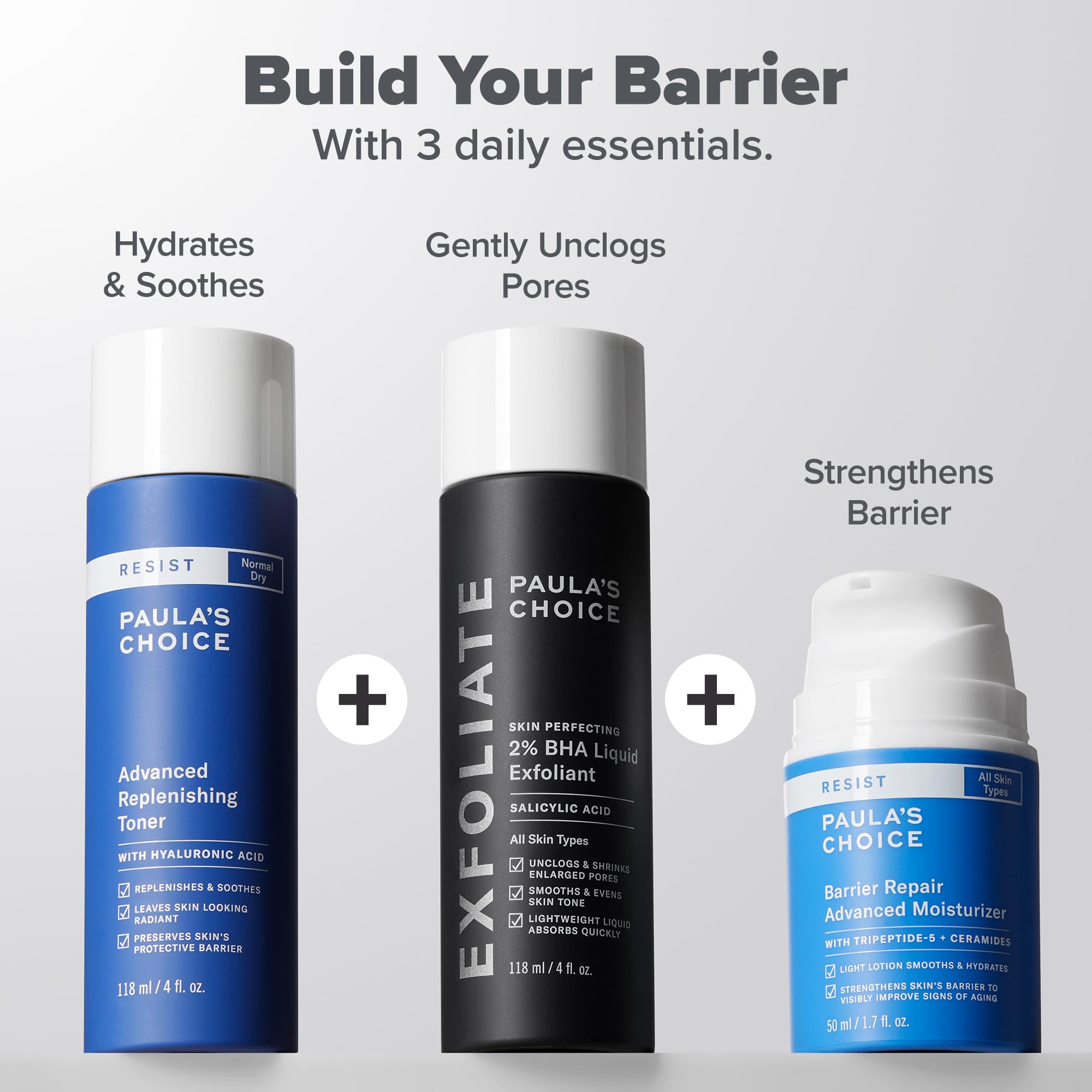 Paula's Choice Resist Advanced Replenishing Toner in a morning skincare routine.