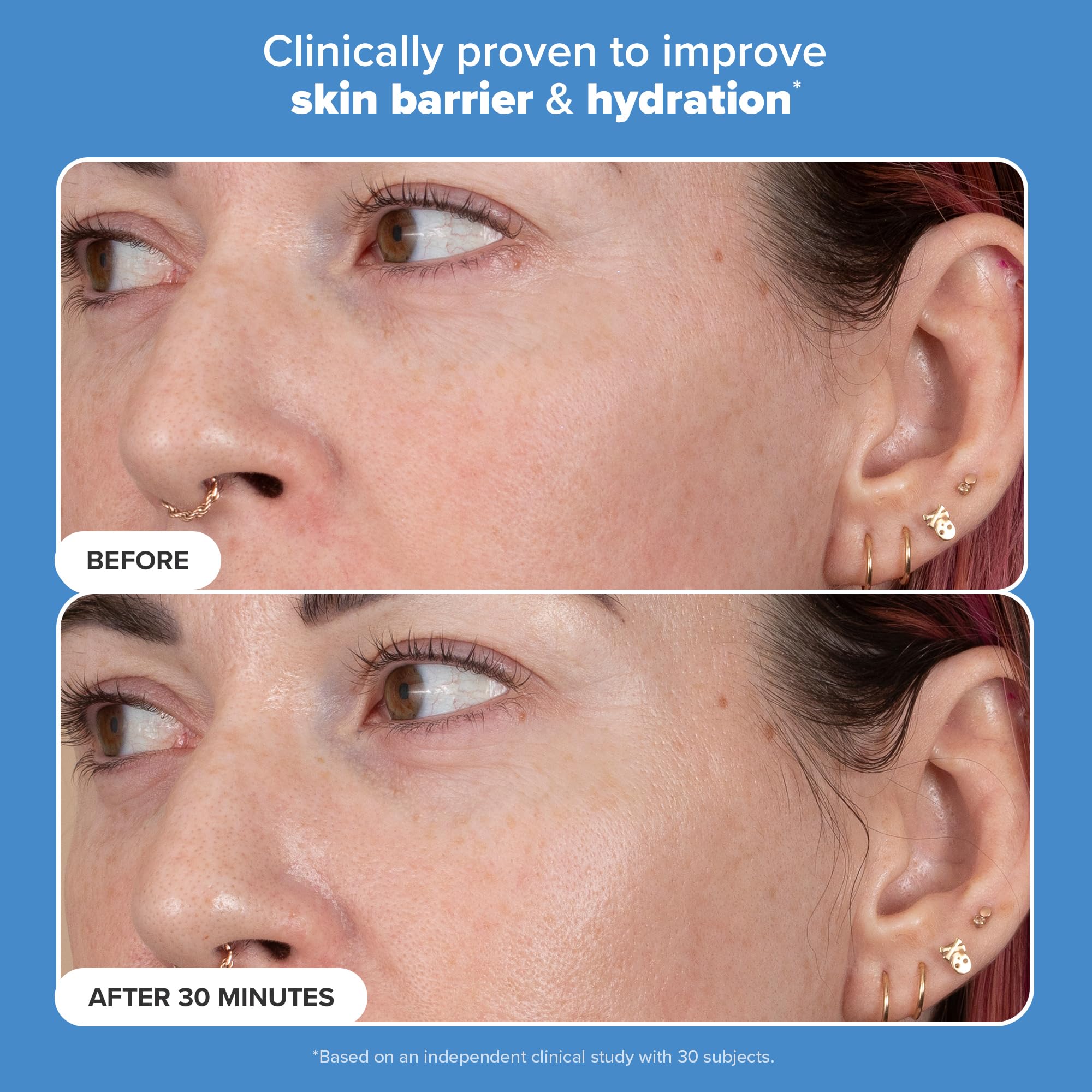 Paula's Choice RESIST Barrier Repair peptides-closeup shows tripeptide-5 and watermelon oil components.
