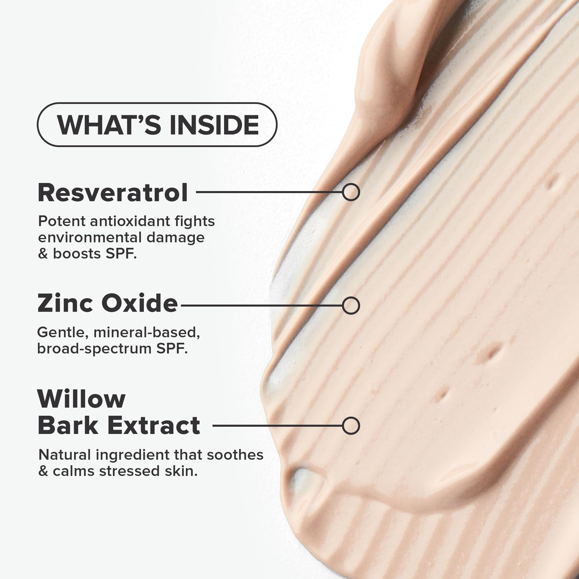 Fragrance-free formula helps oily or combination skin stay shine-free.