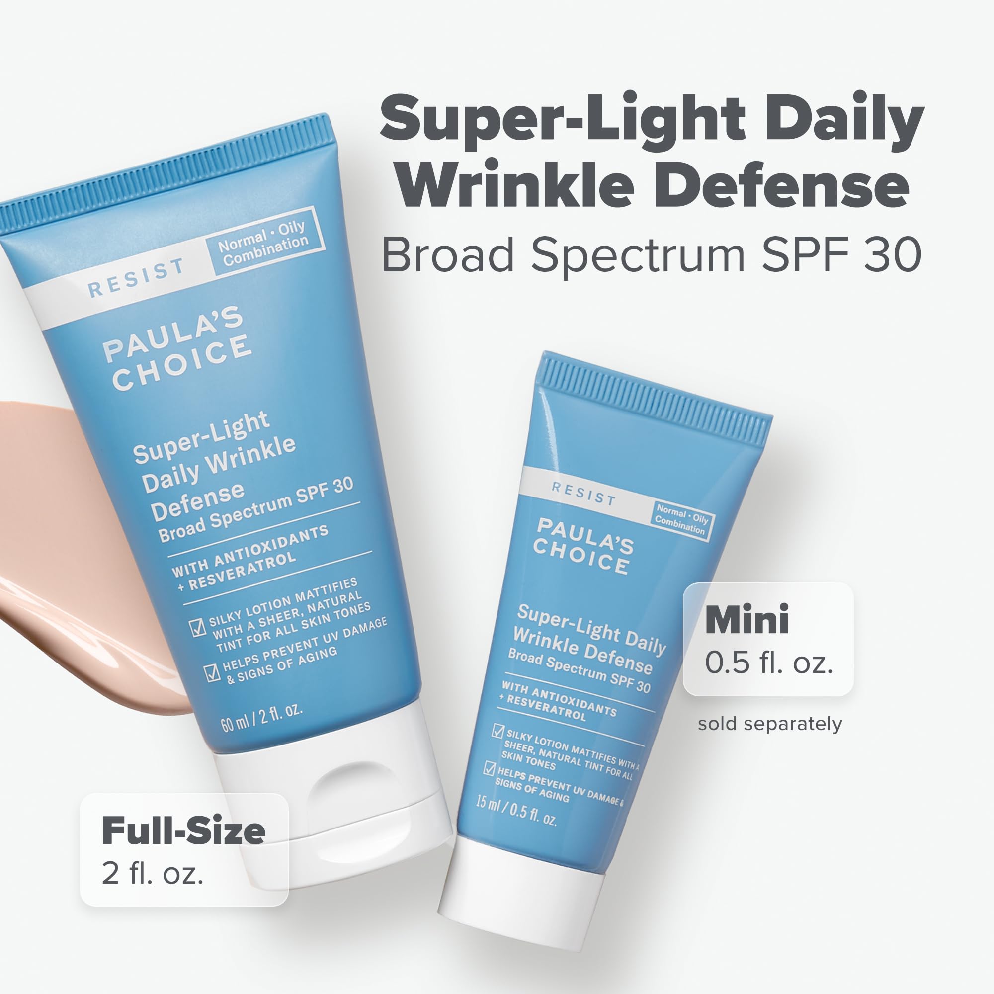 Matte tinted finish helps even tone without heaviness or greasiness.