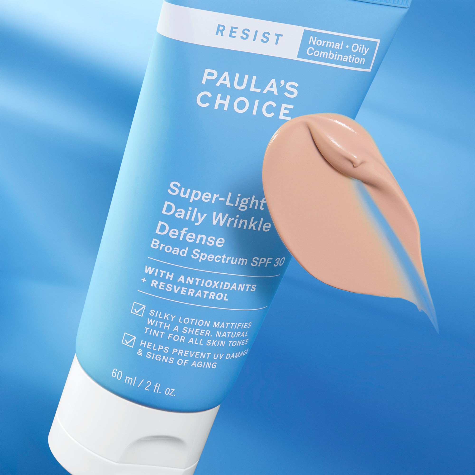 Lightweight texture blends easily under makeup for a smooth, even finish.