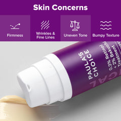 Skin swatch highlights lightweight, fast-absorbing texture for daily application.