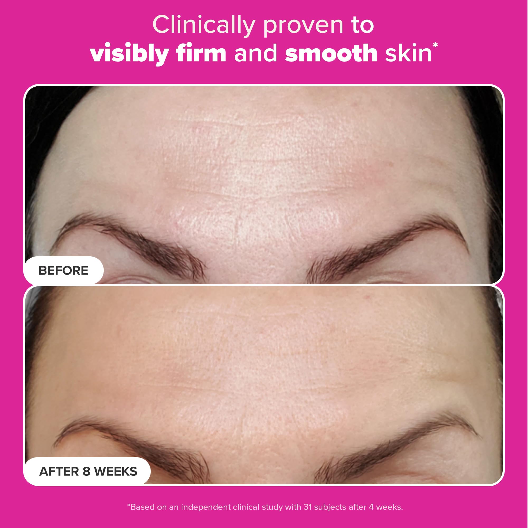 Paula's Choice six-peptide structure illustration hints at multi-layer skin support.