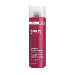 Paula's Choice Skin Recovery Cream Cleanser bottle front reveals hydrating formula