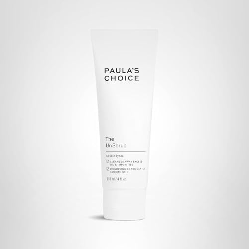 Paula's Choice The UnScrub 4oz packaging on shelf signals value and convenience.