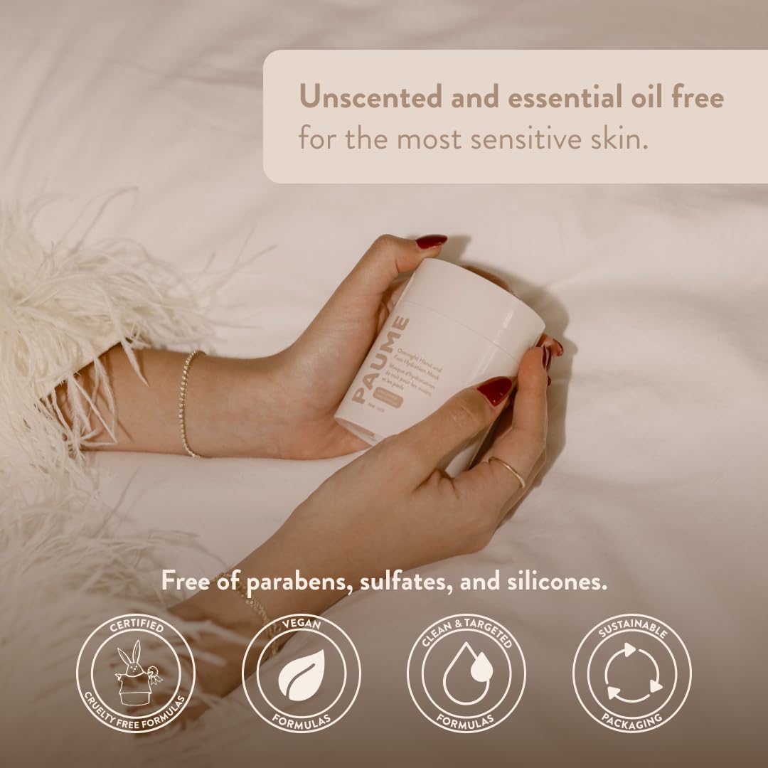 PAUME hands after application reveal smoother skin and softer touch