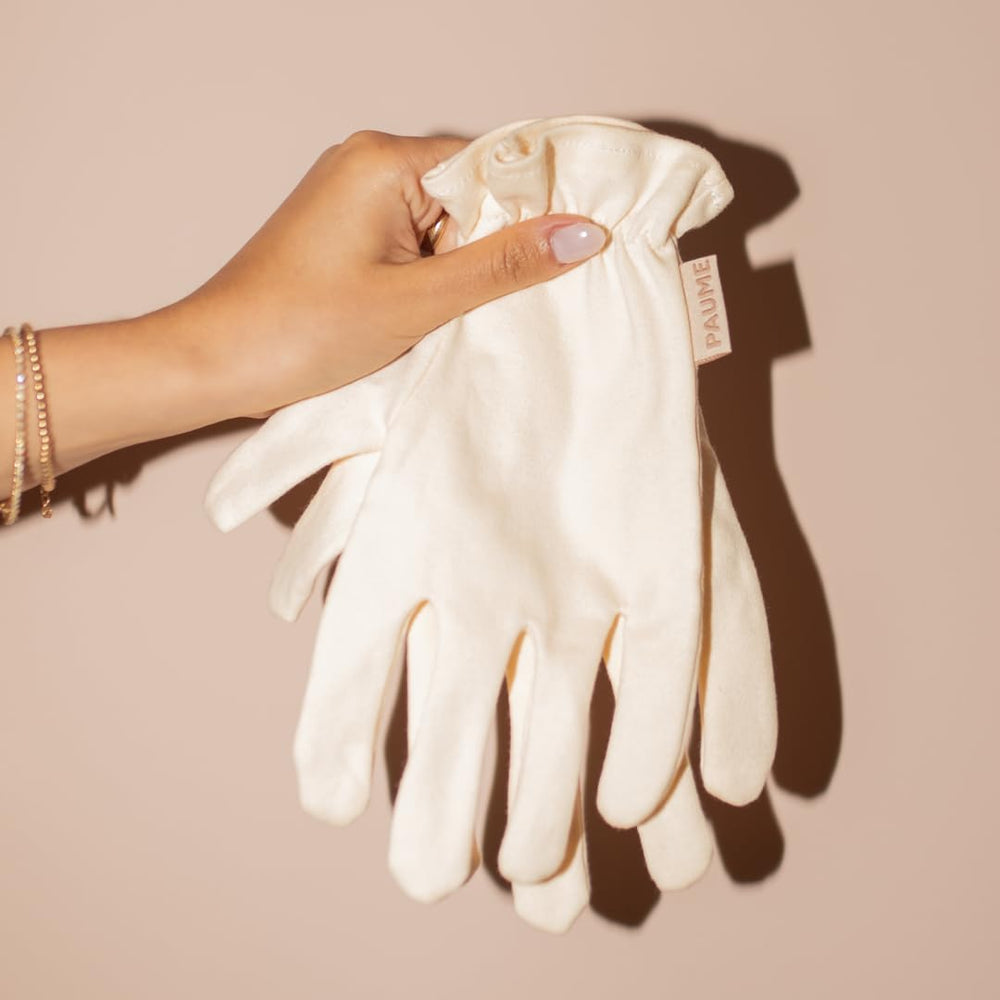 PAUME se usa con mascarilla nocturna para hidratación intensiva.