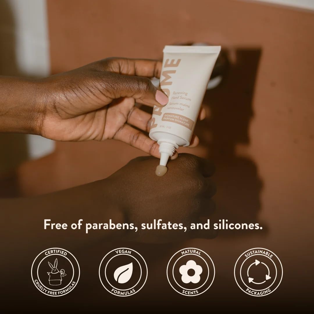 PAUME Renewing Hand Serum signature scent with citrus and herbs