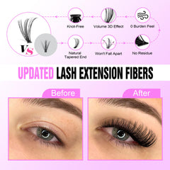 Pawotence cluster lengths 8-15mm for versatile styling options