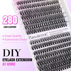 Pawotence DIY eyelash extension kit for at-home lash styling.