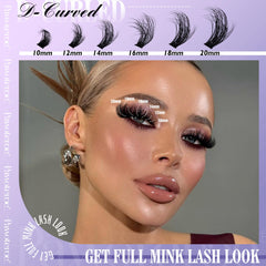 Pawotence DIY eyelash extension pack for easy at-home customization
