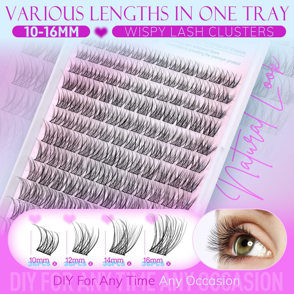 Pawotence DIY eyelash extensions application for quick salon-like results.