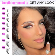 Pawotence lash applicator enables precise cluster placement