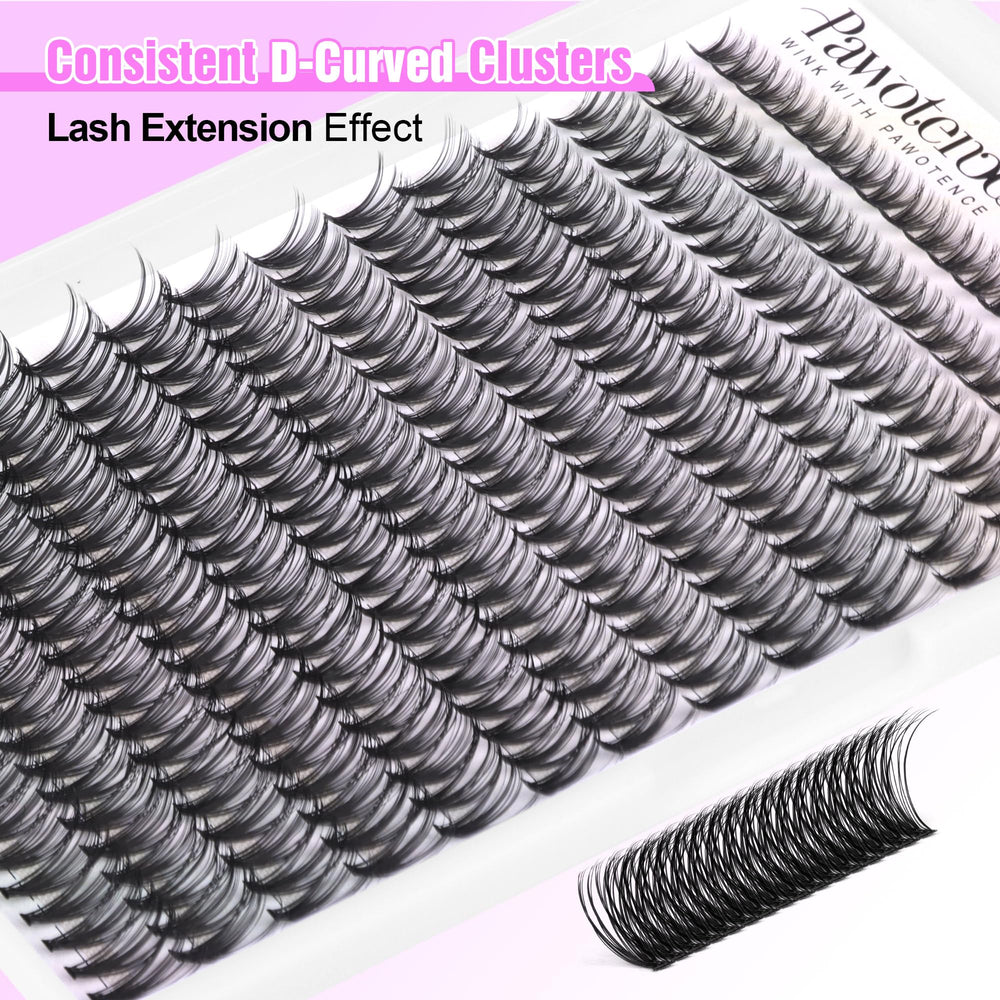 Pawotence lash bands and seal support long-lasting wear.