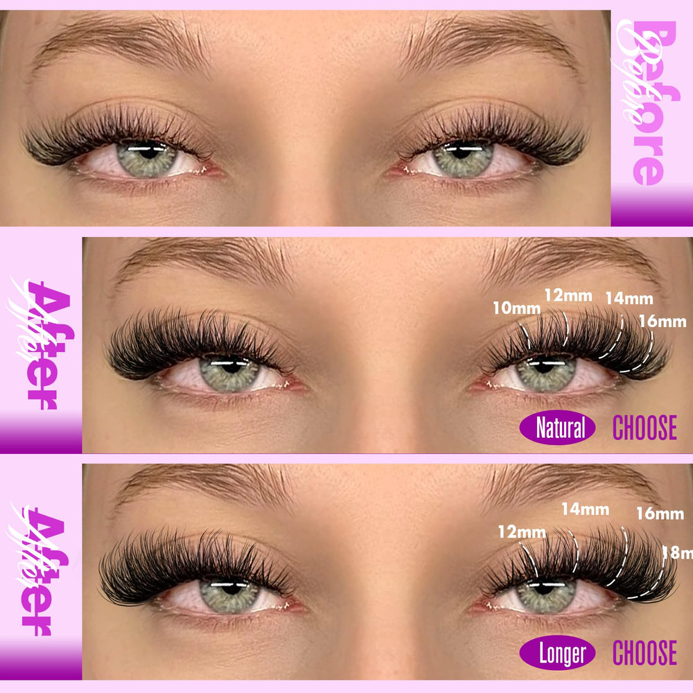 Pawotence lash clusters soft band for comfortable wear with minimal irritation.