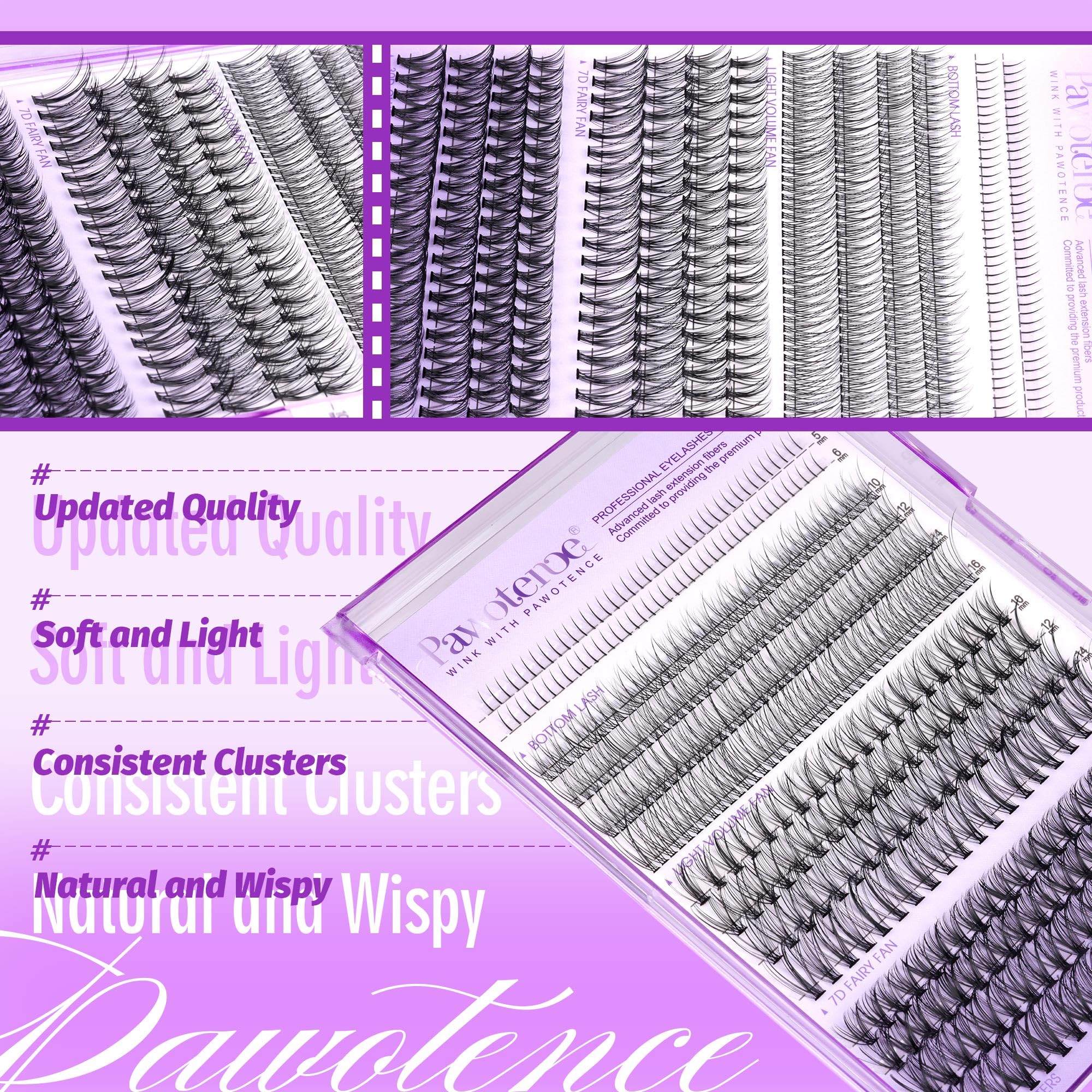 Pawotence natural-look lashes suited for daily wear