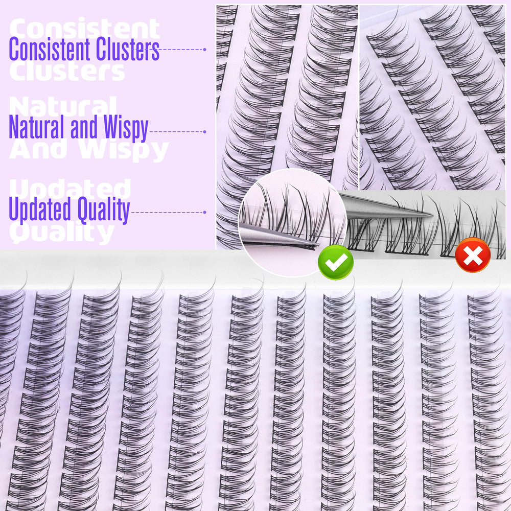 Pawotence professional-grade lash clusters for chic, premium lashes
