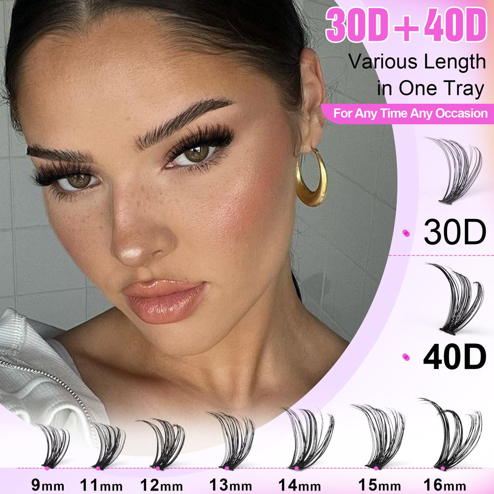 Pawotence soft durable fibers create comfortable, fuller-looking lashes.