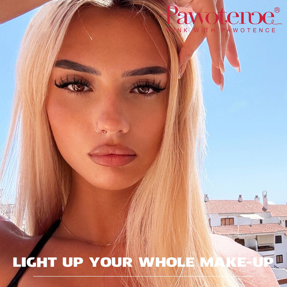 Pawotence cloud-soft band offers weightless comfort with all-day natural lash effect.