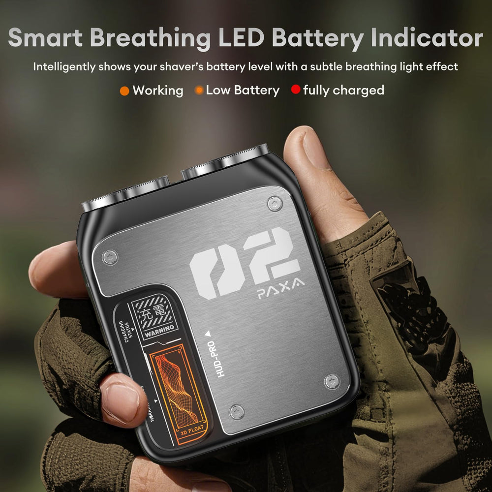 PAXA Mini Electric Shaver gift-ready compact design for travel and gifting