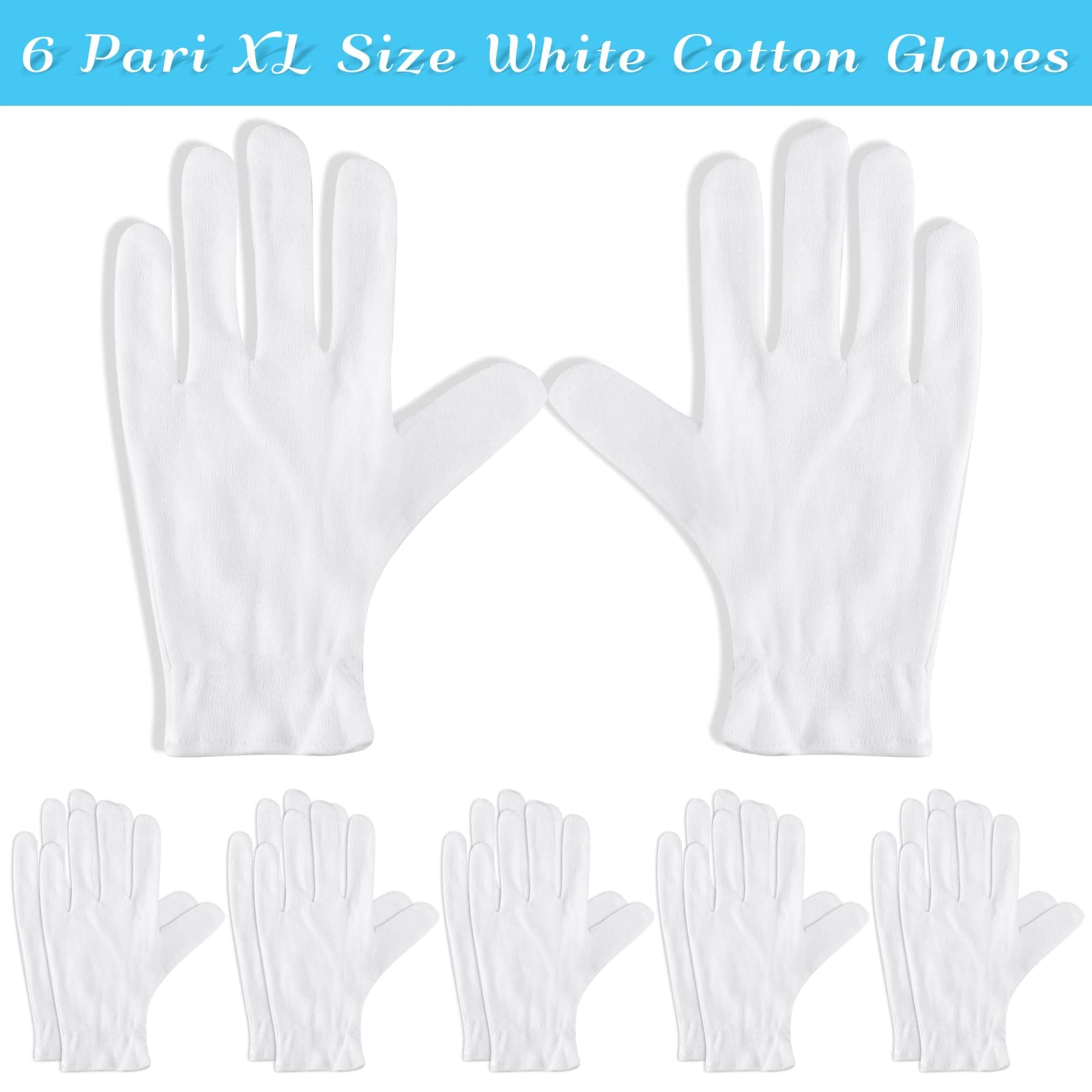 Paxcoo gloves laid flat showing comfortable stretch for most adults.