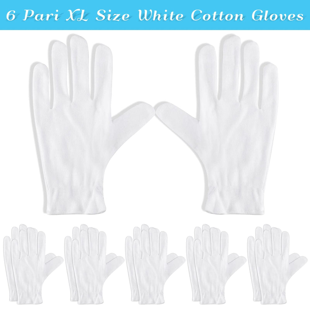 Paxcoo gloves laid flat showing comfortable stretch for most adults.