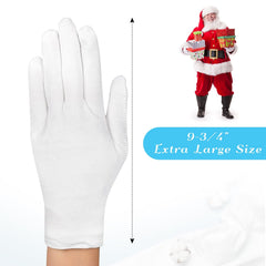 Paxcoo cotton glove close-up highlights soft fabric and breathable texture.
