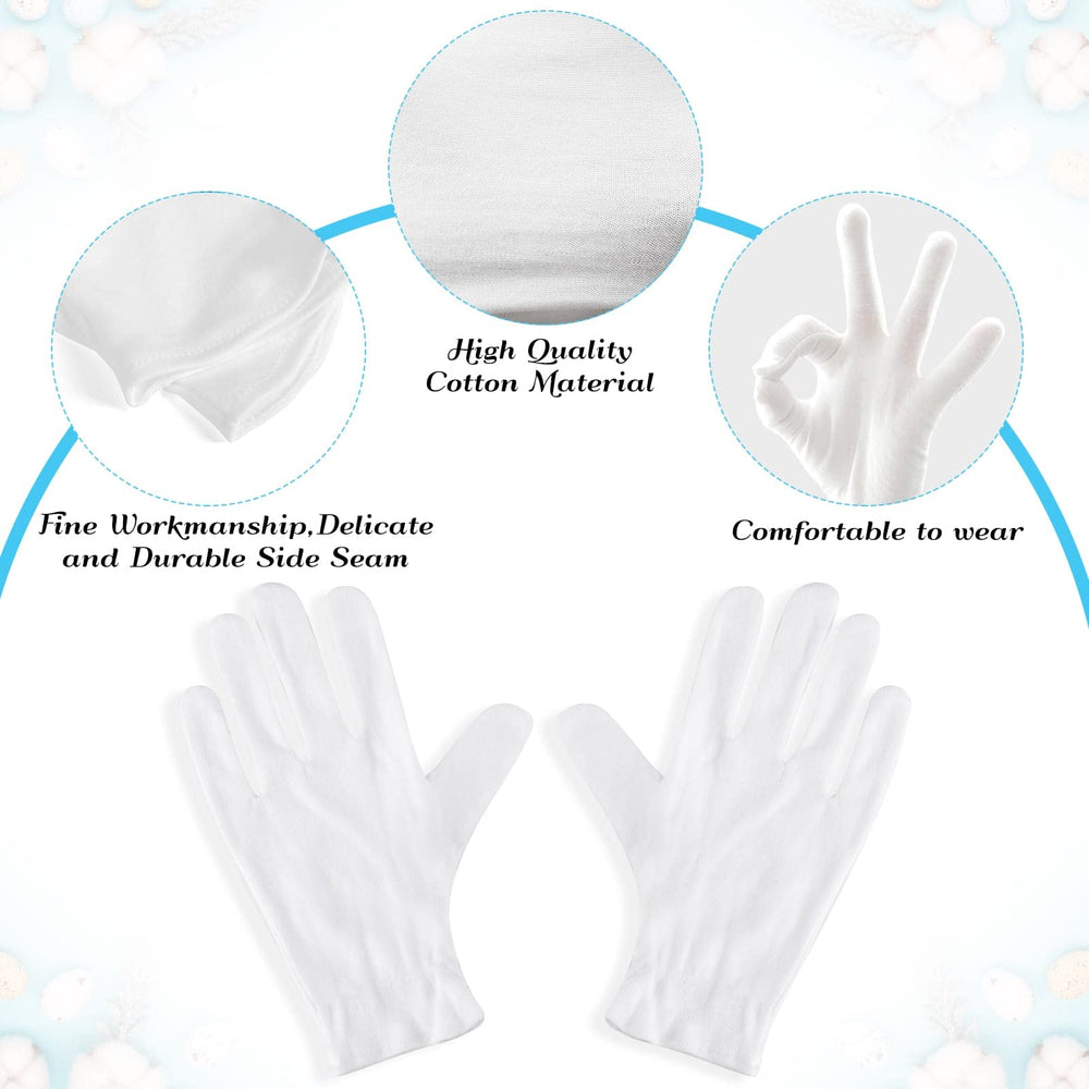 Paxcoo XL gloves on a nightstand illustrating easy wear during sleep.