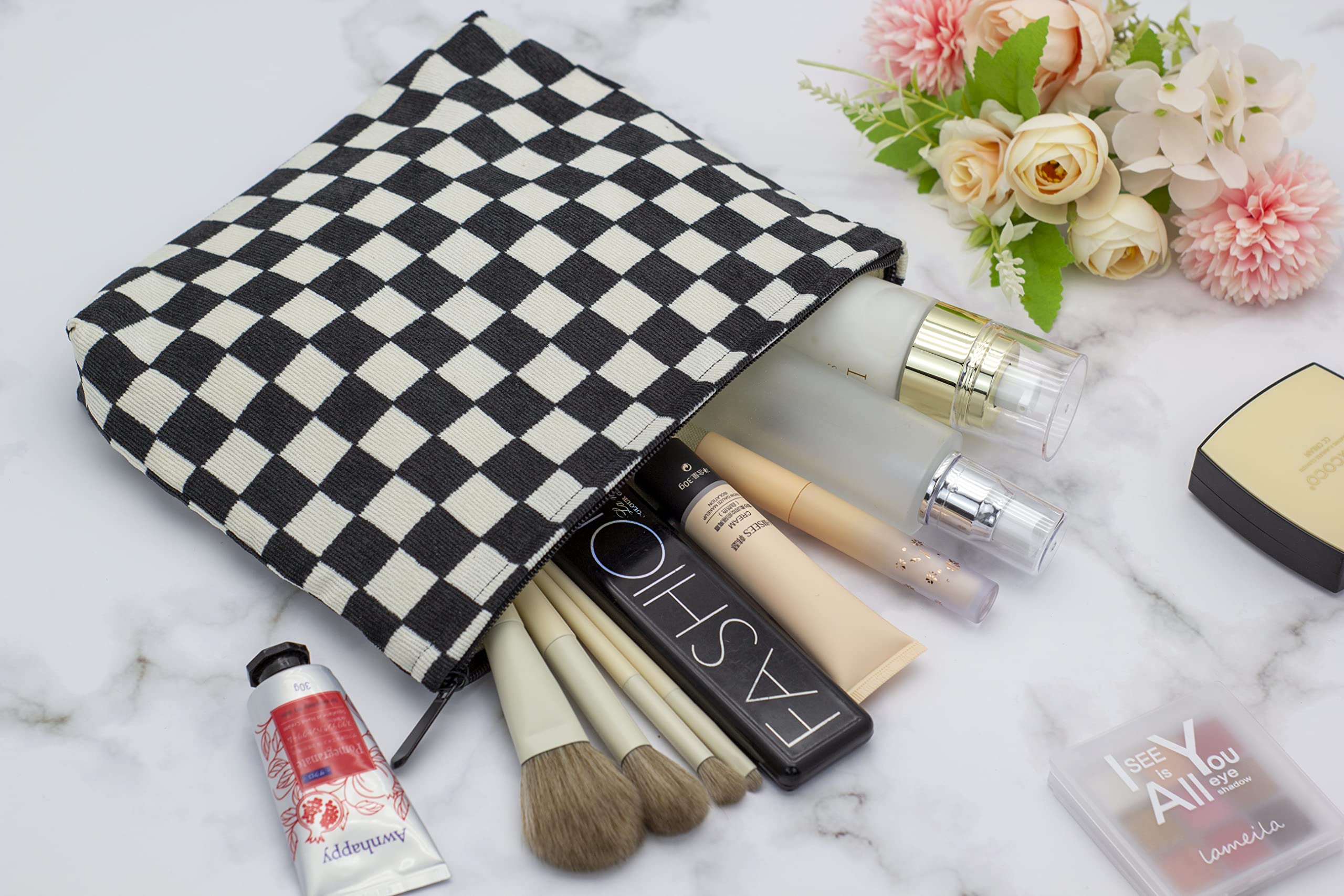 PAZIMIIK corduroy texture adds stylish durability to your purse or kit.