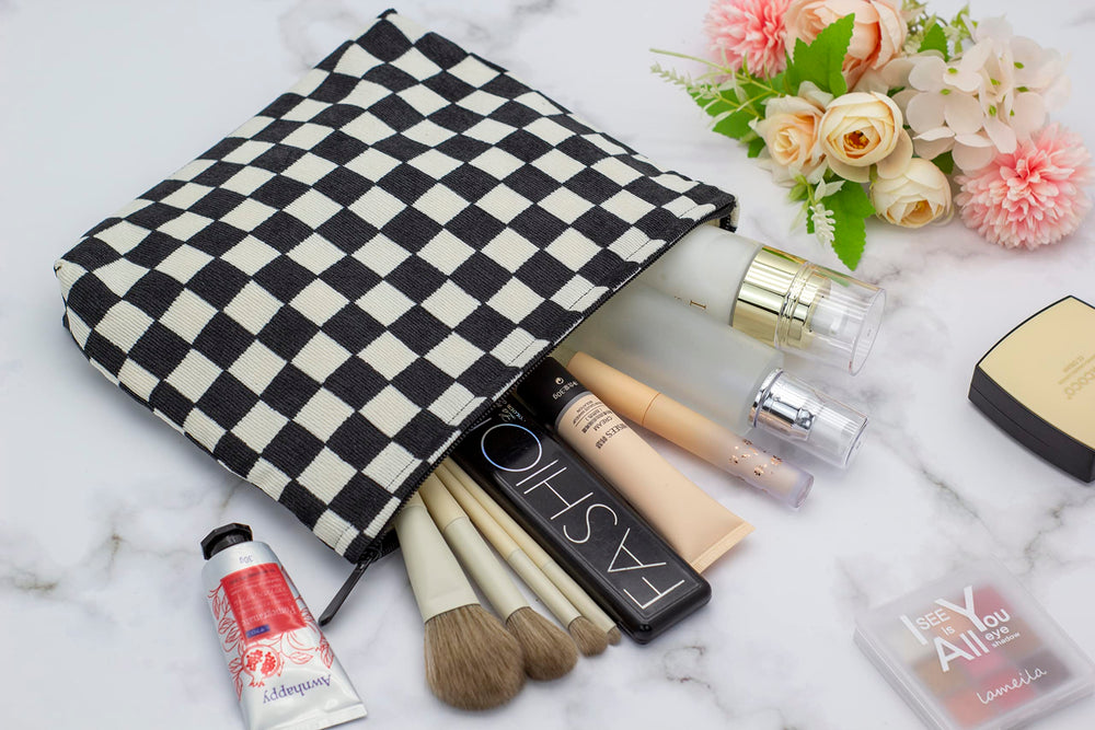 PAZIMIIK corduroy texture adds stylish durability to your purse or kit.
