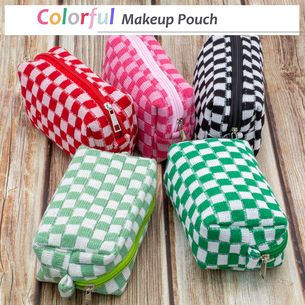 PAZIMIIK compact pouch holds brushes and cosmetics securely.