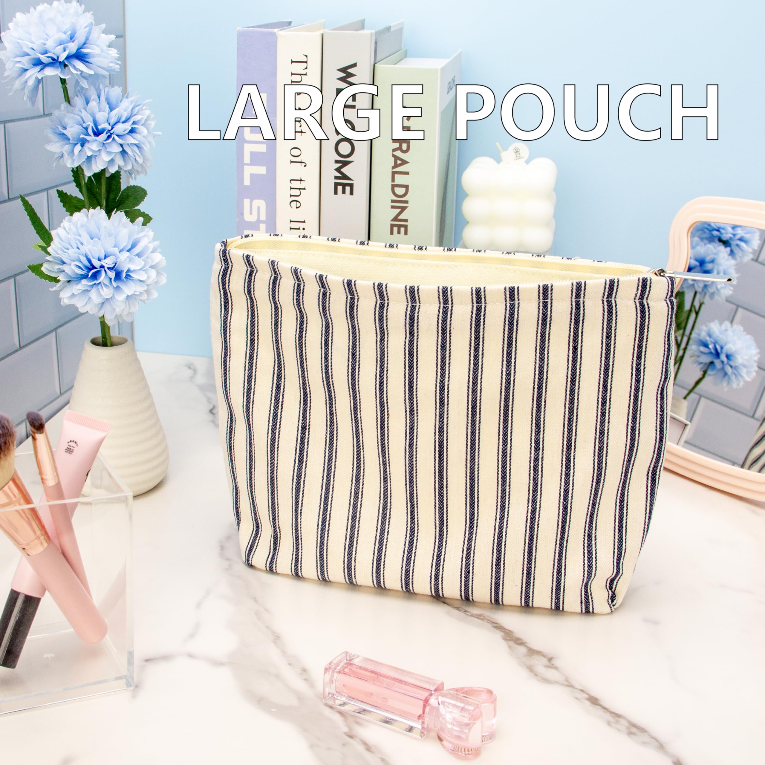 PAZIMIIK makeup bag multi-purpose design stores makeup and accessories