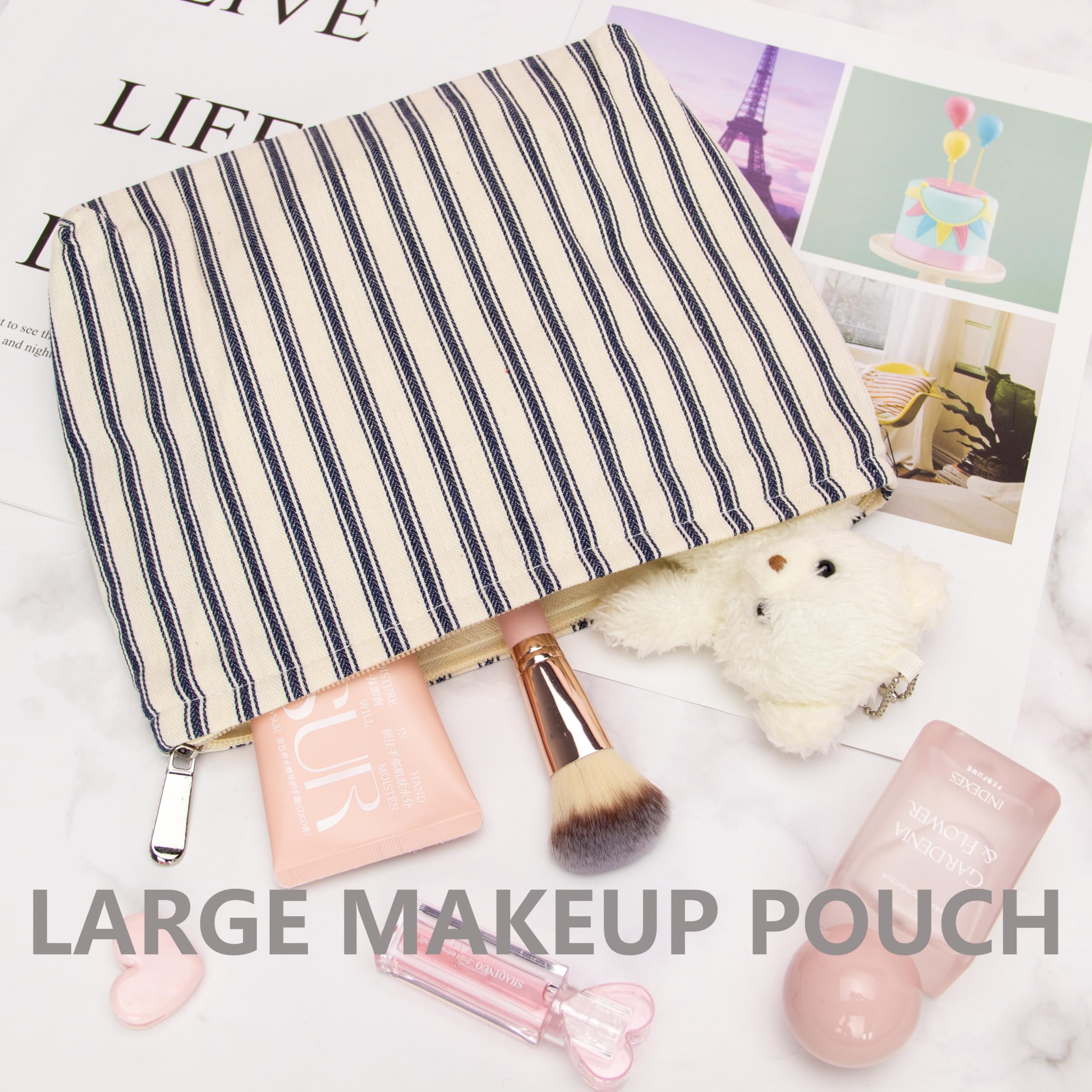 PAZIMIIK makeup bag ideal for travel essentials and toiletries