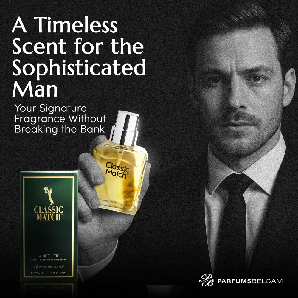 PB ParfumsBelcam Classic Match Green outer box for gift-worthy presentation