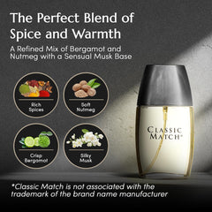 PB ParfumsBelcam Classic Match packaging ready for gifting occasions.