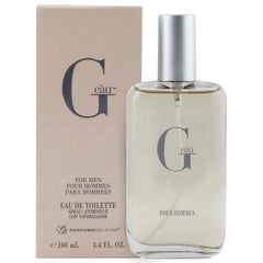 PB ParfumsBelcam G eau de toilette bottle, long-lasting everyday fragrance for men