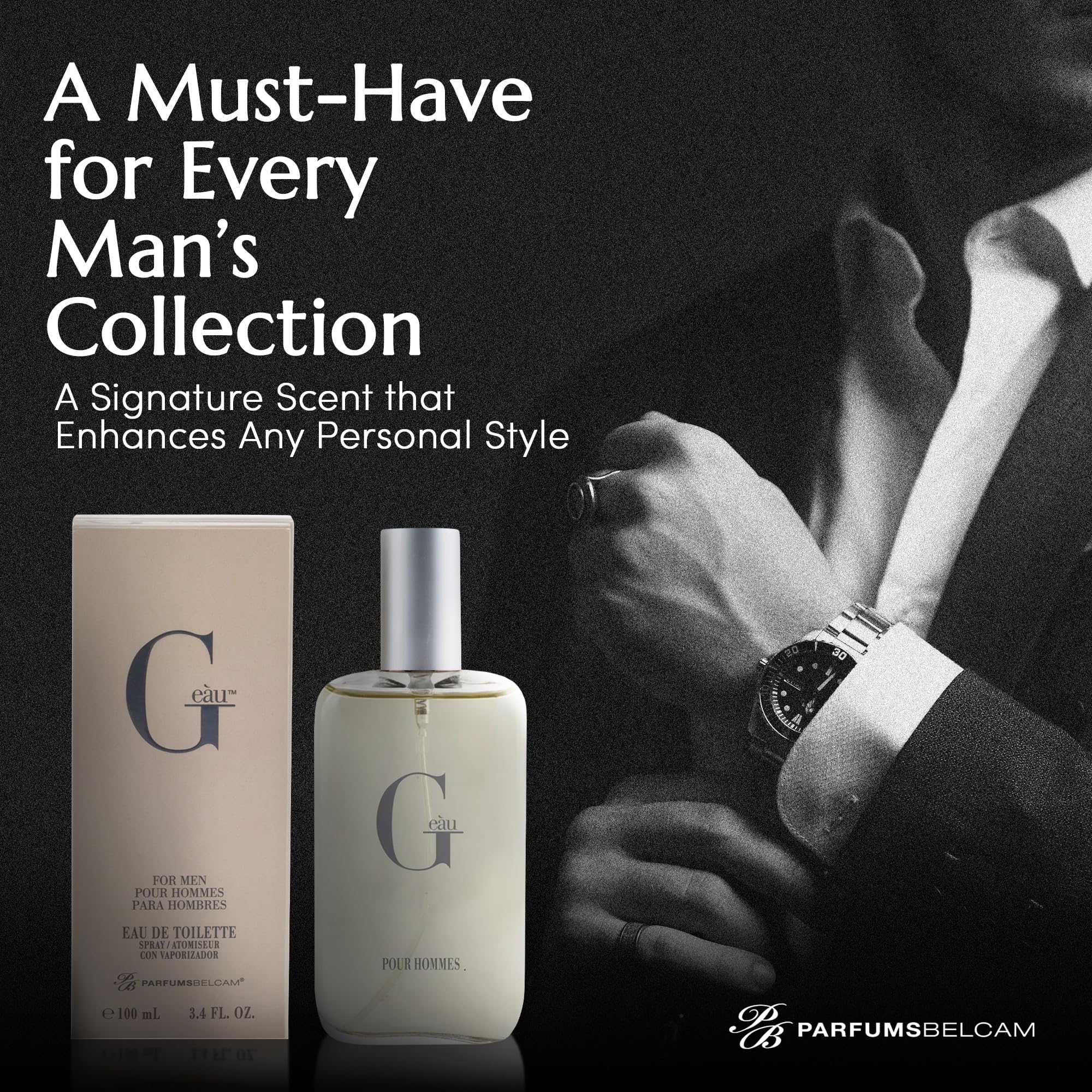 PB ParfumsBelcam G eau cedar-note creates warm masculine character