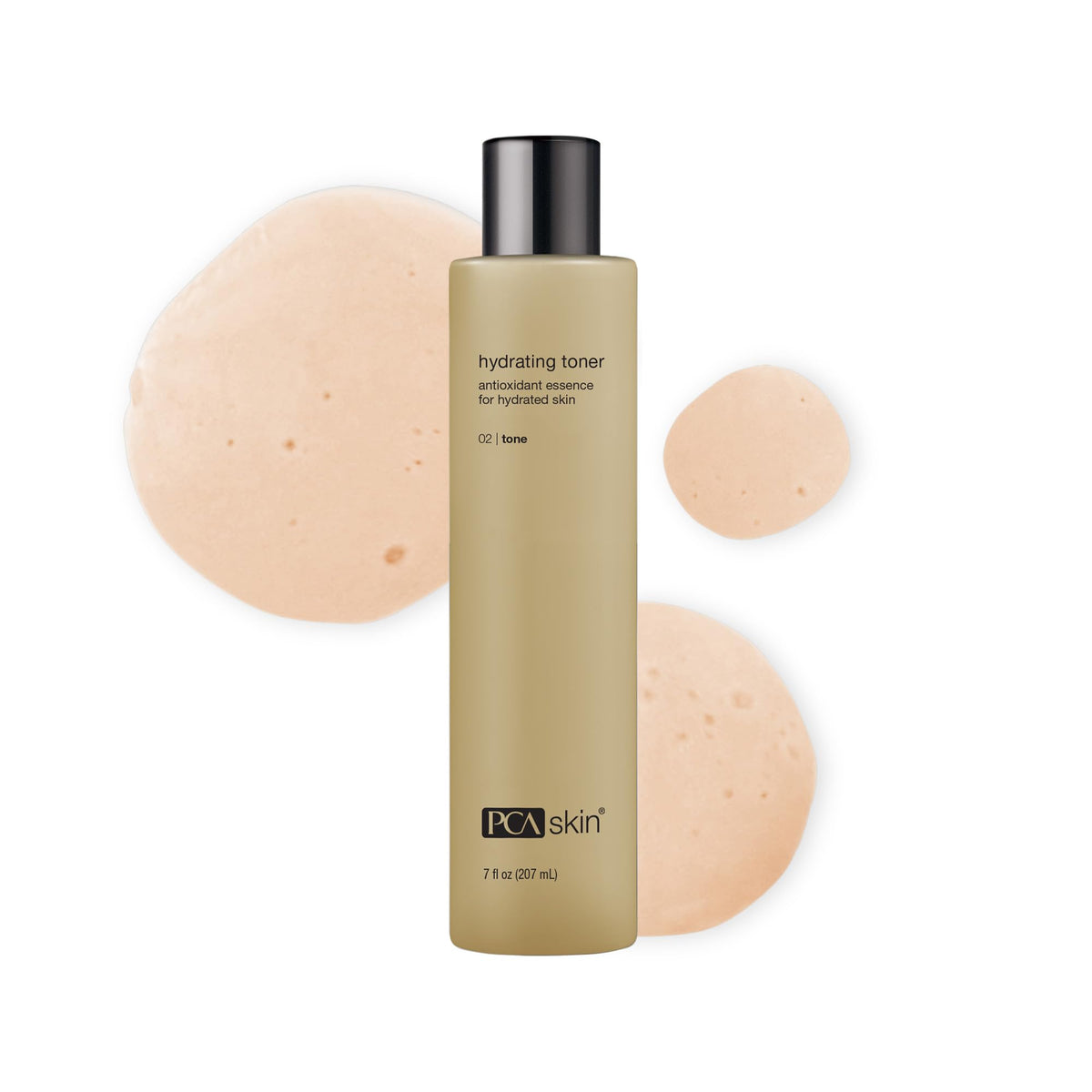 PCA SKIN Hydrating Toner bottle close-up for lightweight hydration.