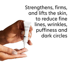 PCA SKIN Ideal Complex Revitalizing Eye Gel applied to upper eye area