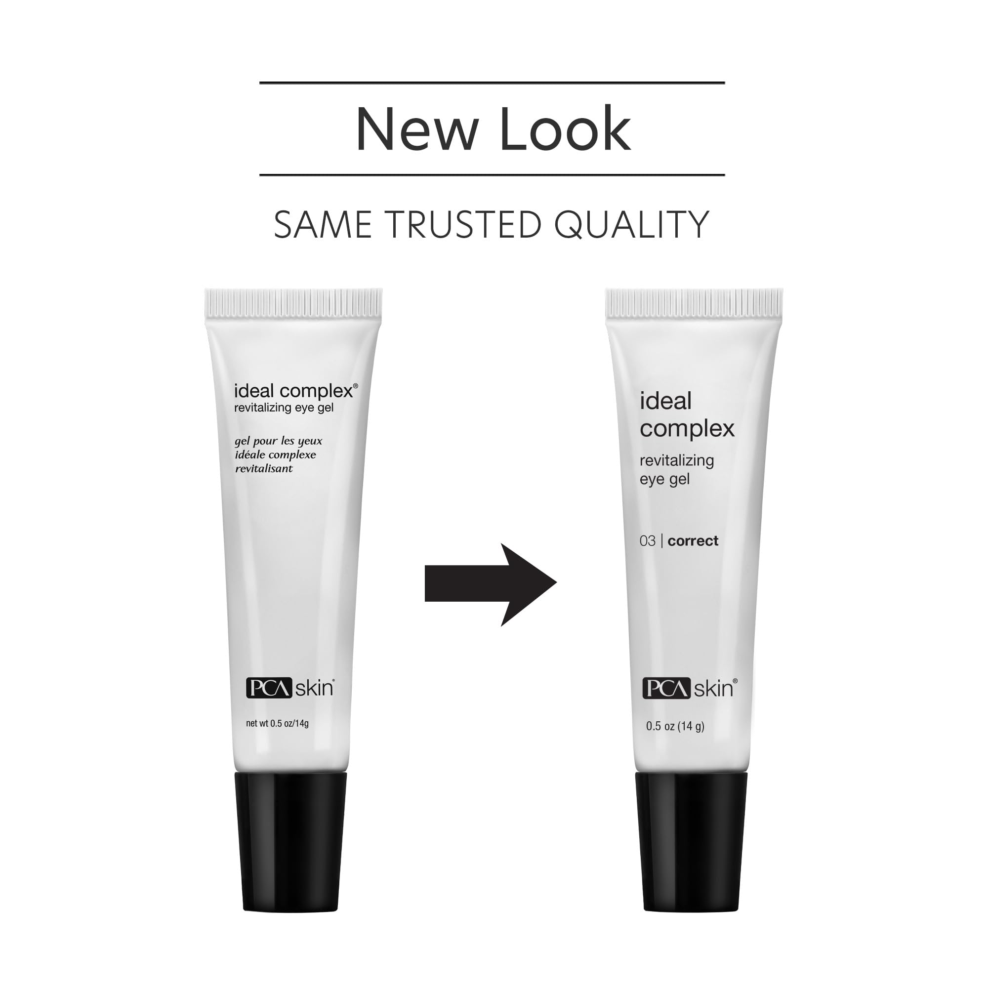 PCA SKIN Ideal Complex Revitalizing Eye Gel silky texture displayed