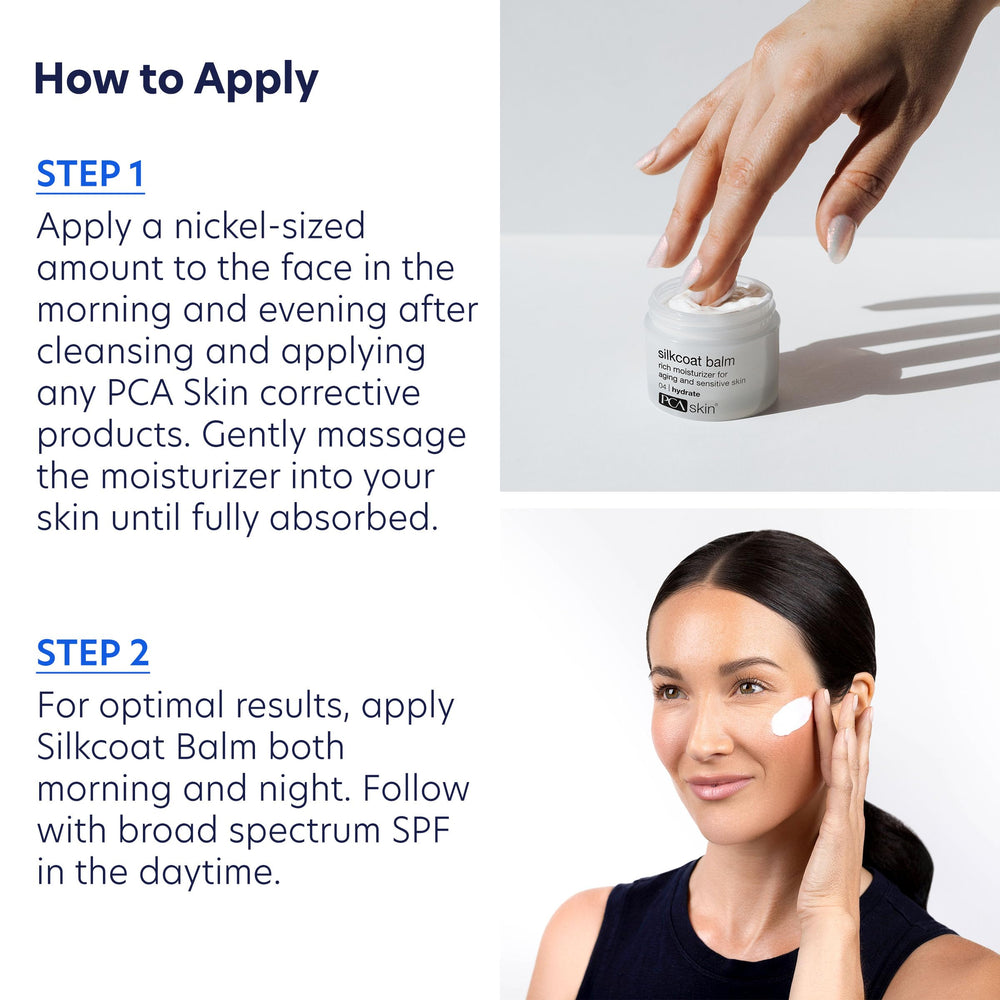 Jojoba seed and squalane moisturizers promote hydration and skin comfort.