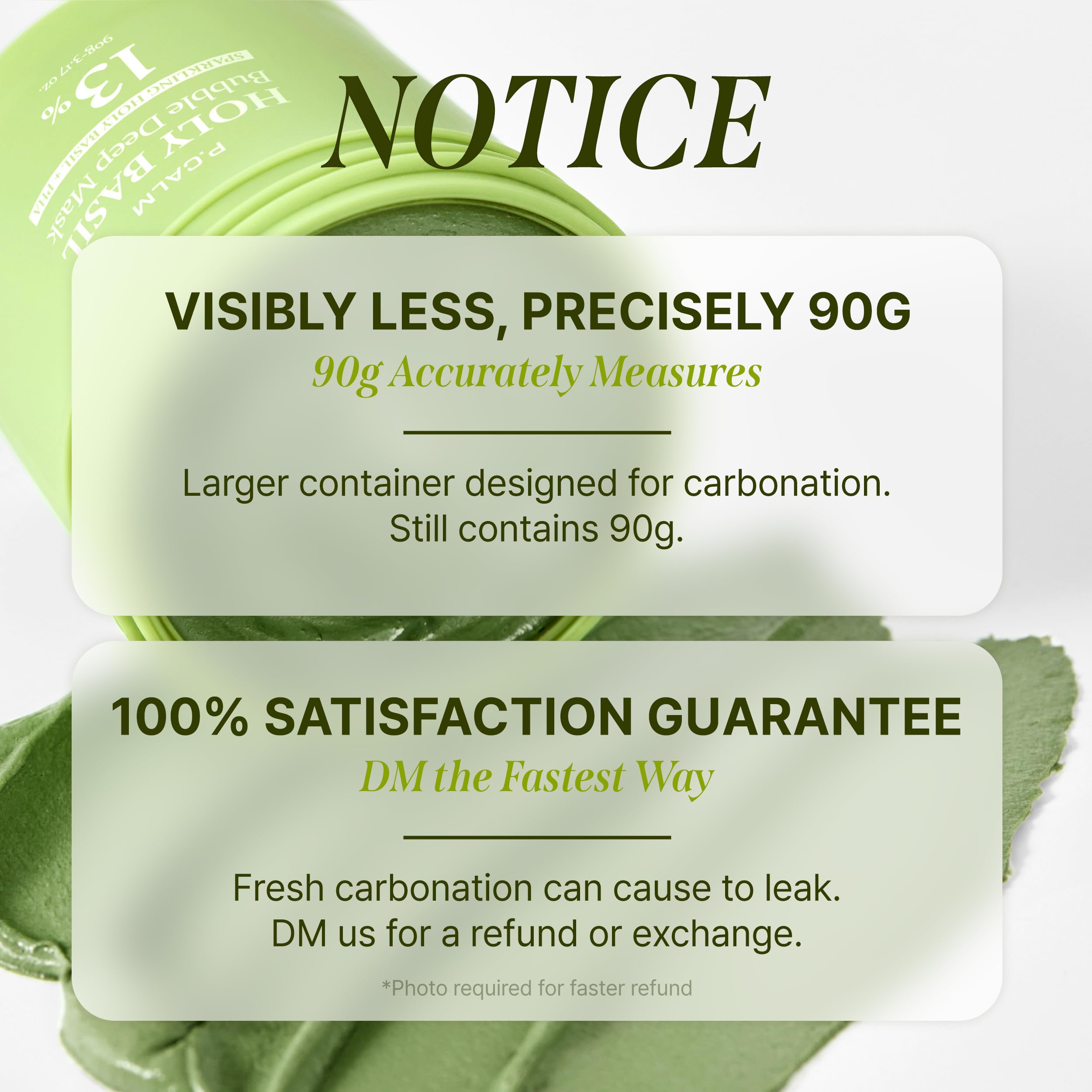 P.CALM 90g tube ideal for stocking stuffers and everyday use.