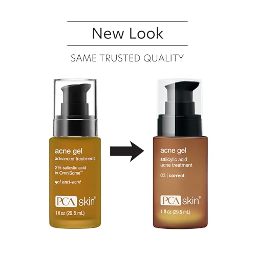 PCA SKIN Acne Spot Treatment Gel applied on clean skin for quick blemish care