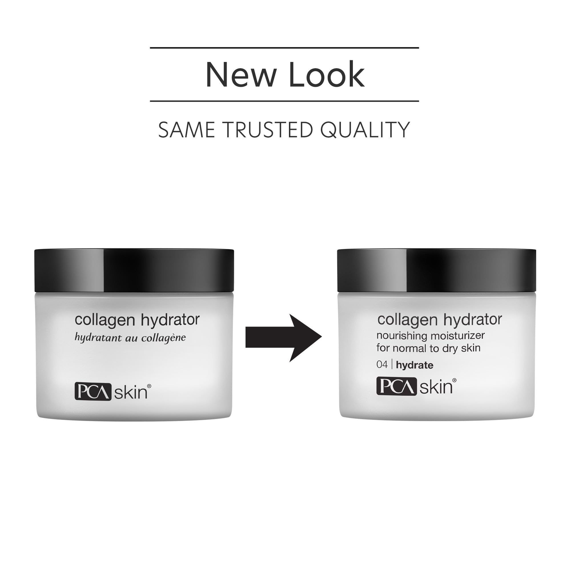PCA SKIN Collagen Hydrator night cream jar on bedside with overnight renewal.