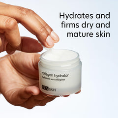 PCA SKIN Collagen Hydrator shea butter swatch showing creamy texture for dry skin.