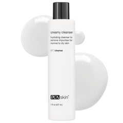 PCA SKIN Creamy Moisturizing Face Cleanser bottle, ideal for gentle cleansing and hydration.