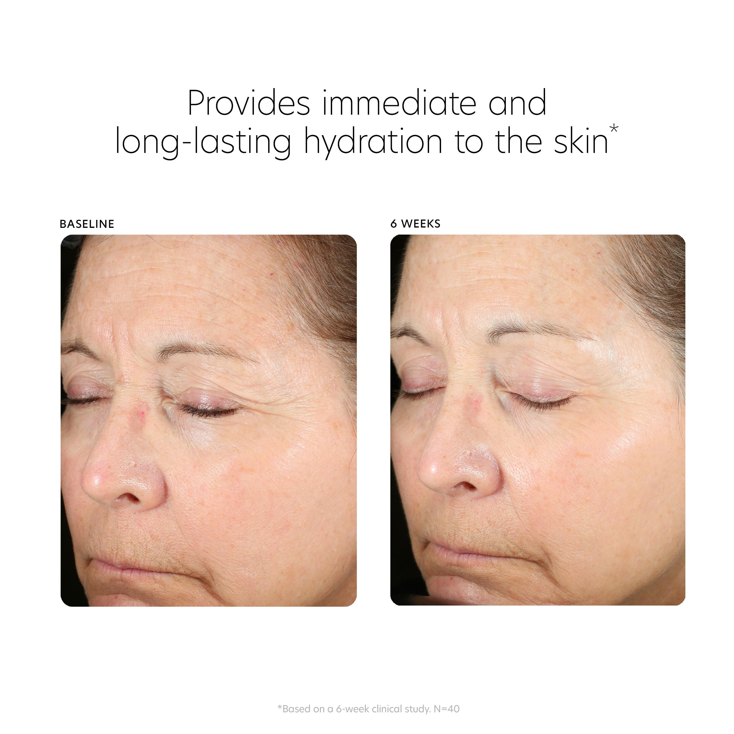 Morning and evening use scene with PCA SKIN Hyaluronic Acid Serum