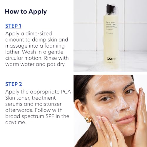 PCA SKIN Hydrating Face Wash ingredients: lactic acid, aloe, and gluconolactone.