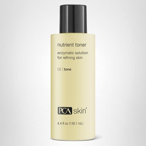 Glass bottle of PCA SKIN Nutrient Face Toner with label visible