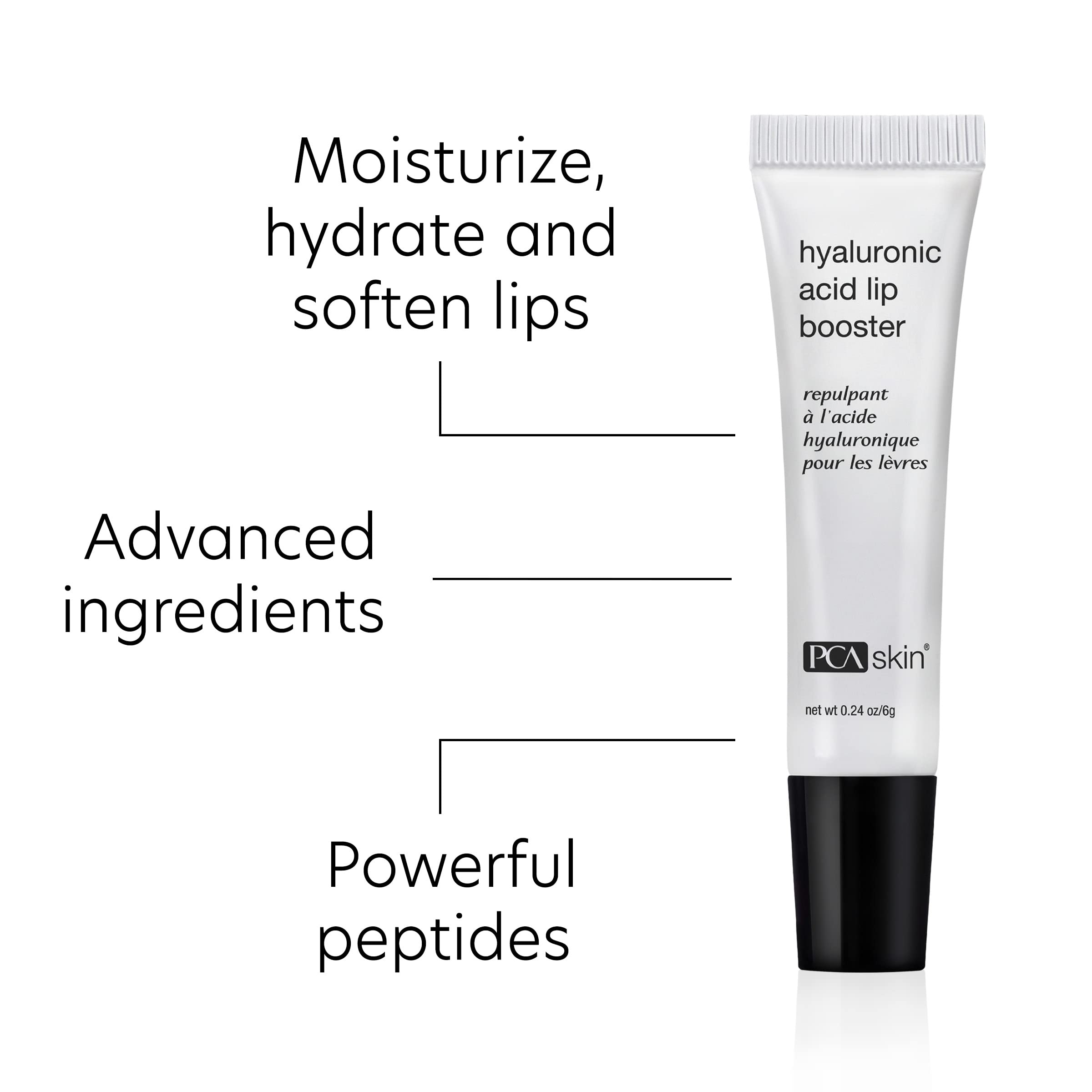 PCA SKIN Peptide lip solution may help soften lip lines.